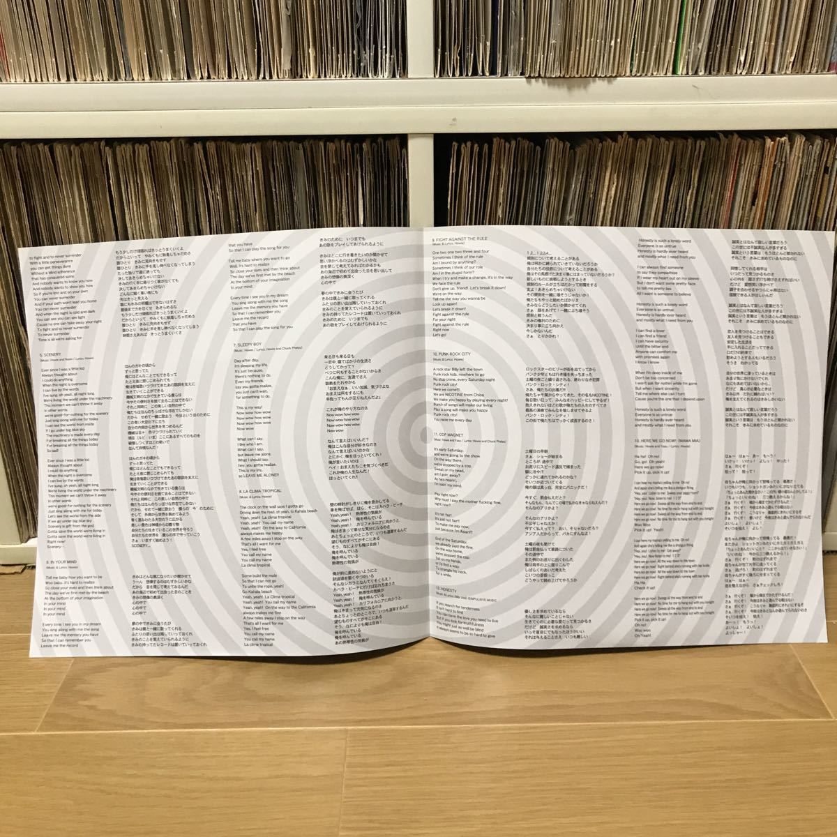 NICOTINE / CARNIVAL LPレコード アナログ限定ボーナストラック2曲(CD未収録)_画像4