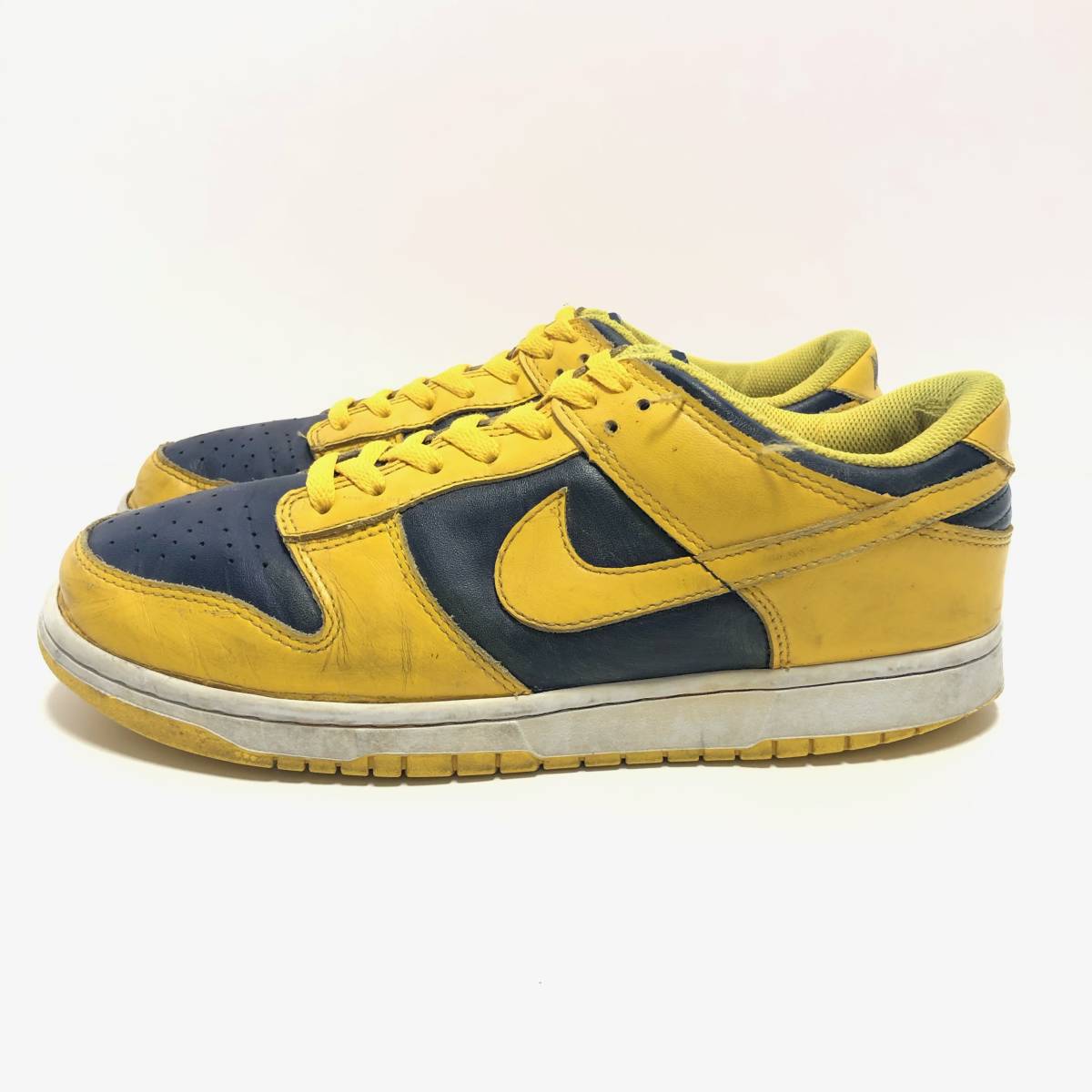 ナイキNIKE DUNK LOW VNTG ダンクロー 27.5㎝ ミシガン 裏ダンク446242-700 US9.5 27.5cm_画像2