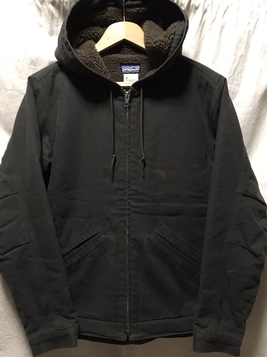 patagonia ラインド キャンバス フーディ XS 焚火ジャケット ダック ボア / carhartt インファーノsurf ラインドキャンバスフーディ FA11_画像1