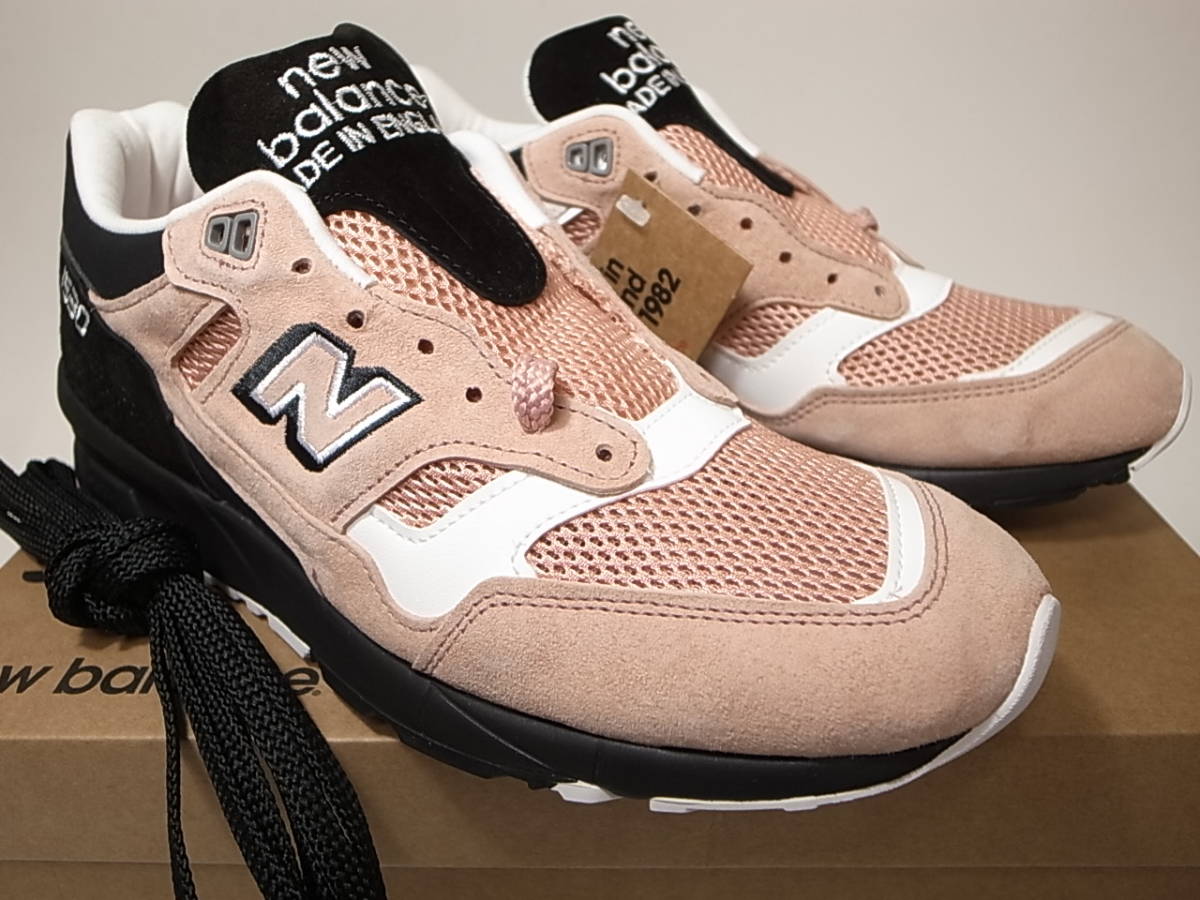 【送料無料 即決】NEW BALANCE UK製 M1530SVS 28cm US10 新品 30周年記念 直営限定PINKコーラル ピンクxブラック 黒 MADE IN ENGLAND英国製