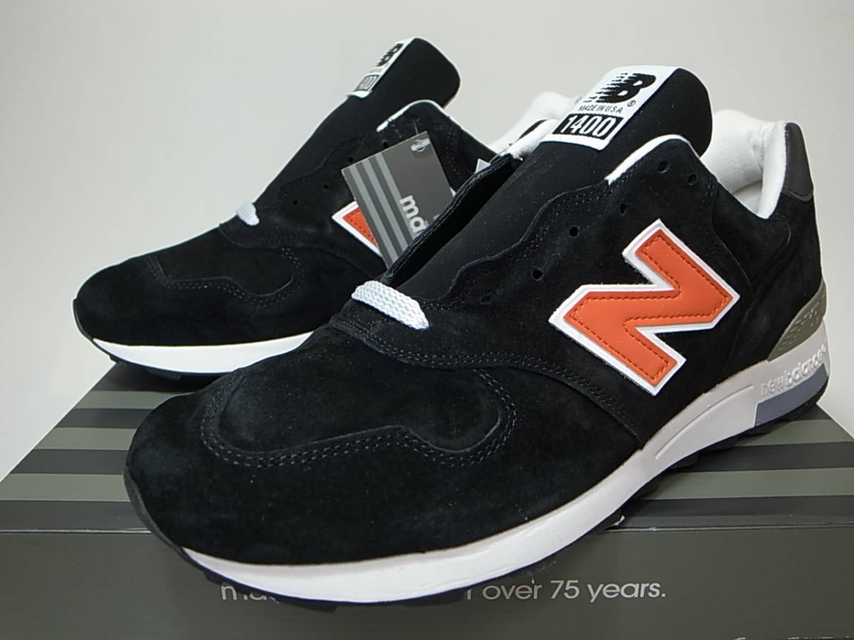 送料無料 即決】J.CREW x NEW BALANCE USA製 M1400BKK 29.5cm US11.5