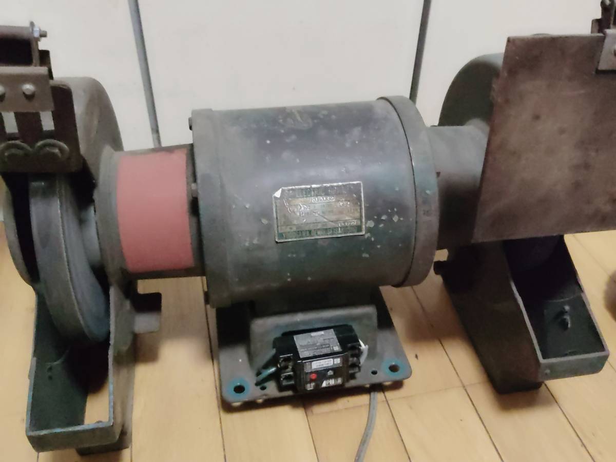 淀川電機 両頭グラインダー 100V KG-205S ◇動作状態 OK!!!! ◇8