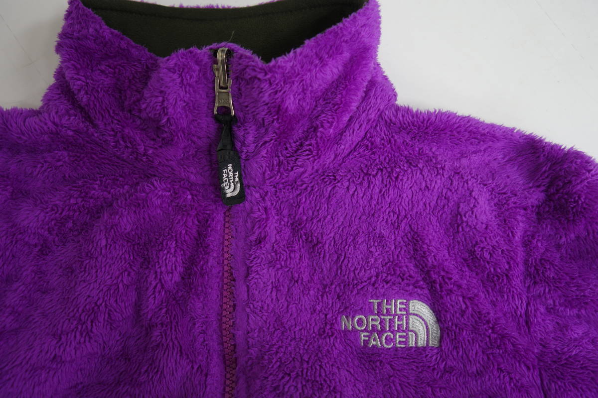 32W ノースフェイスTHE NORTH FACE 毛足長 フリースジャケット フルジップ【WOMENS　S】_画像5