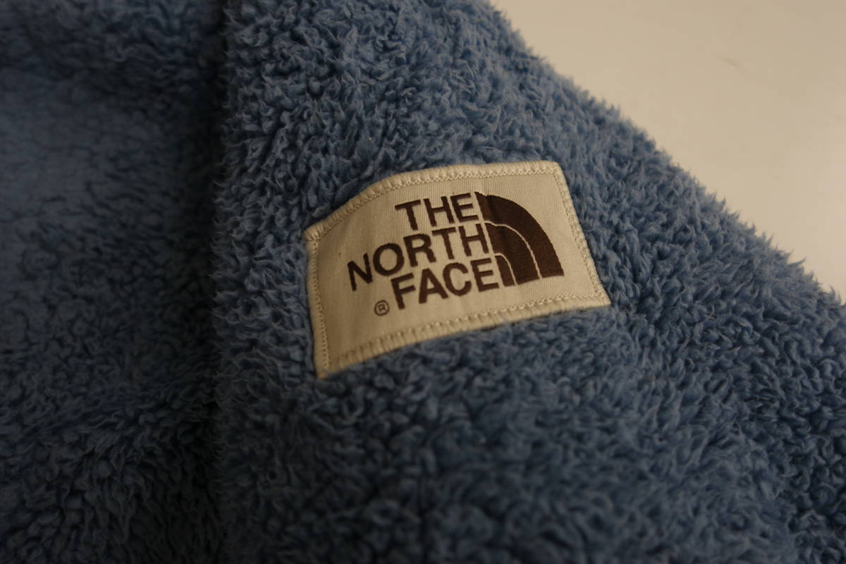 32W ノースフェイス THE NORTH FACE ハーフジップ フリースボアパーカー エルボーパッチ【WOMENS　L】_画像5