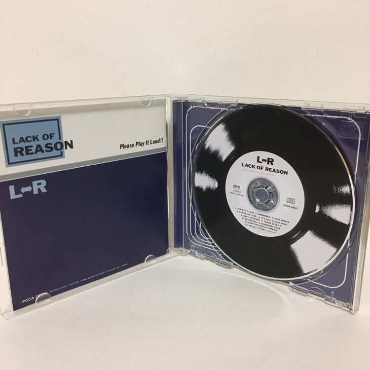 【中古CD】LACK OF REASON/L⇔R エルアール_画像2