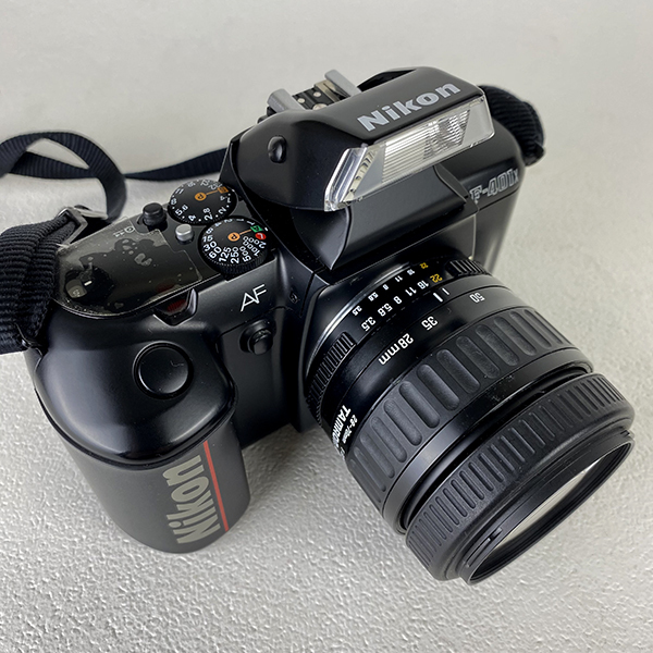 ニコン Nikon F-401x 一眼レフ カメラ TAMRON AF 28-70mm 1:3.5-4.5 φ52 TELE-MACRO 90-300mm 1:4.5-5.6 φ58 マクロ レンズ フィルター付_画像6
