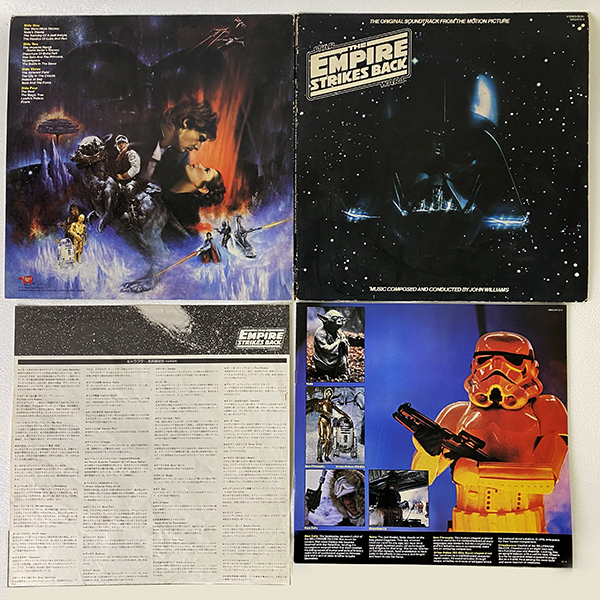 2LP スター ウォーズ STAR WARS THE EMPIRE STRIKES BACK 帝国の逆襲 オリジナル サウンド トラック RSO レコード コレクション 札幌_画像2