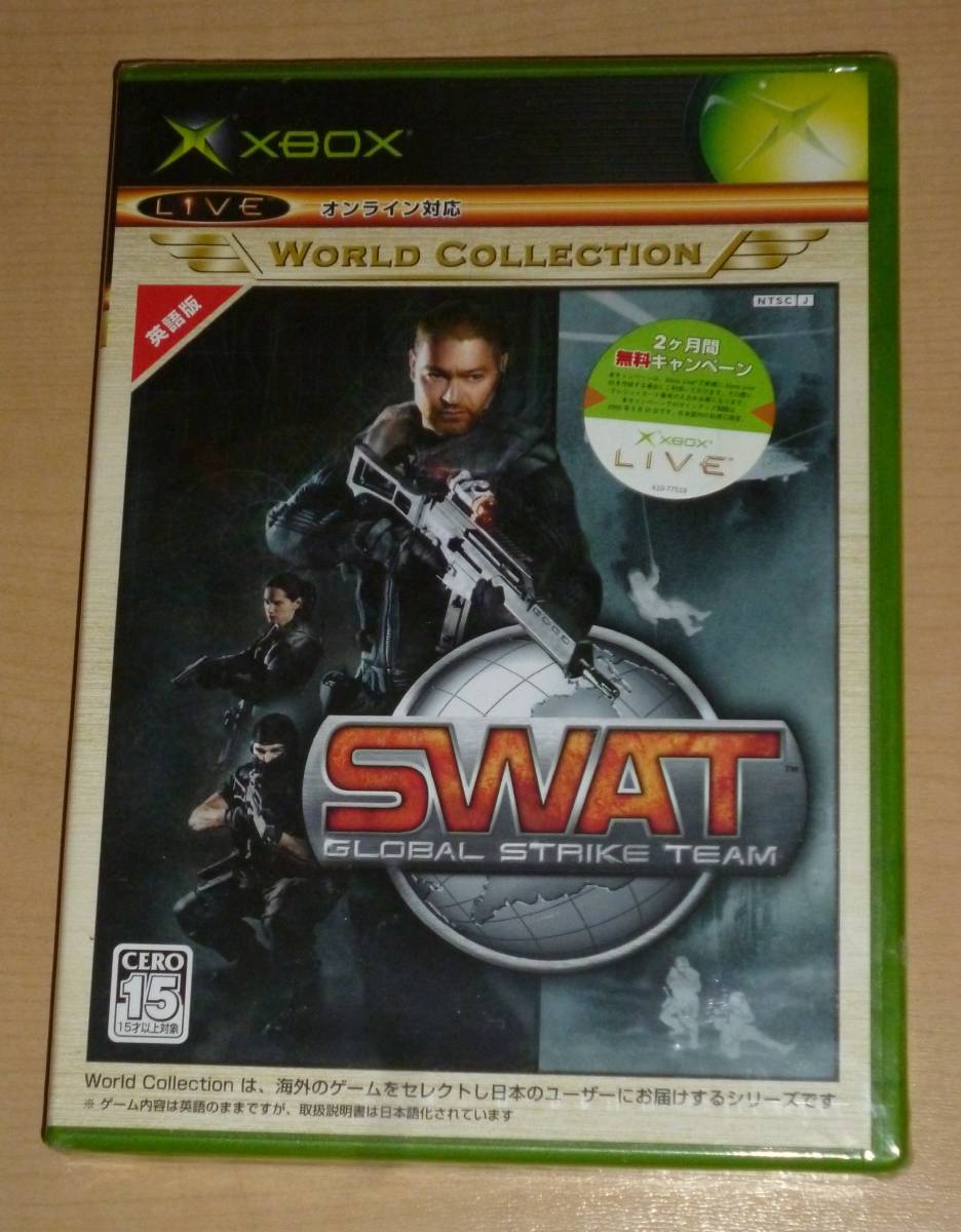 国内発送 新品 Xbox ワールドコレクション Team Strike Global SWAT 英語版 ソフトウェア