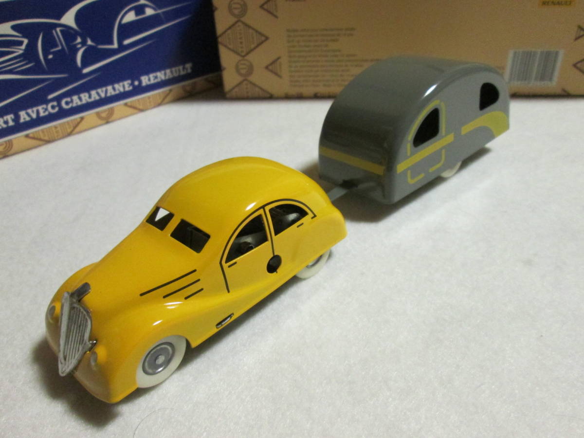 ノレブ ルノー スポーツ + キャラバンカー シリアルNo.0099 約20cm (M-207) NOREV RENAULT VIVA GRAND SPORT ET SA CARAVANE_画像4