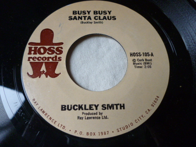 Buckley Smith / Busy Busy Santa Claus  название  мелодия 　Folk & Country 7 дюймов ...　45　 прослушивание  