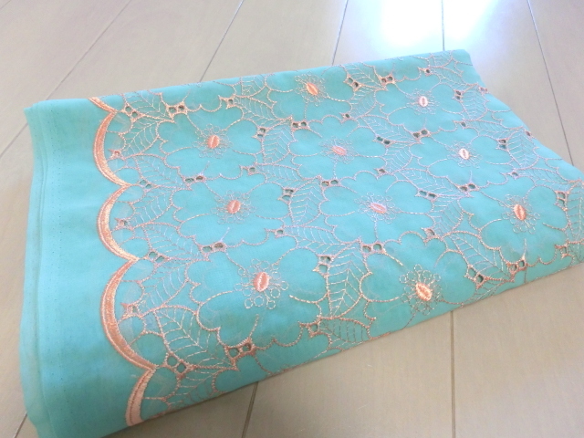 カットワーク刺繍 レース生地 洋裁生地 ミントグリーン エンブロイダリーレース Product Details Yahoo Auctions Japan Proxy Bidding And Shopping Service From Japan カットワーク刺繍 レース生地 洋裁生地 ミントグリーン エンブロイダリーレース Product Details Yahoo Auctions Japan Proxy Bidding And Shopping Service From Japan