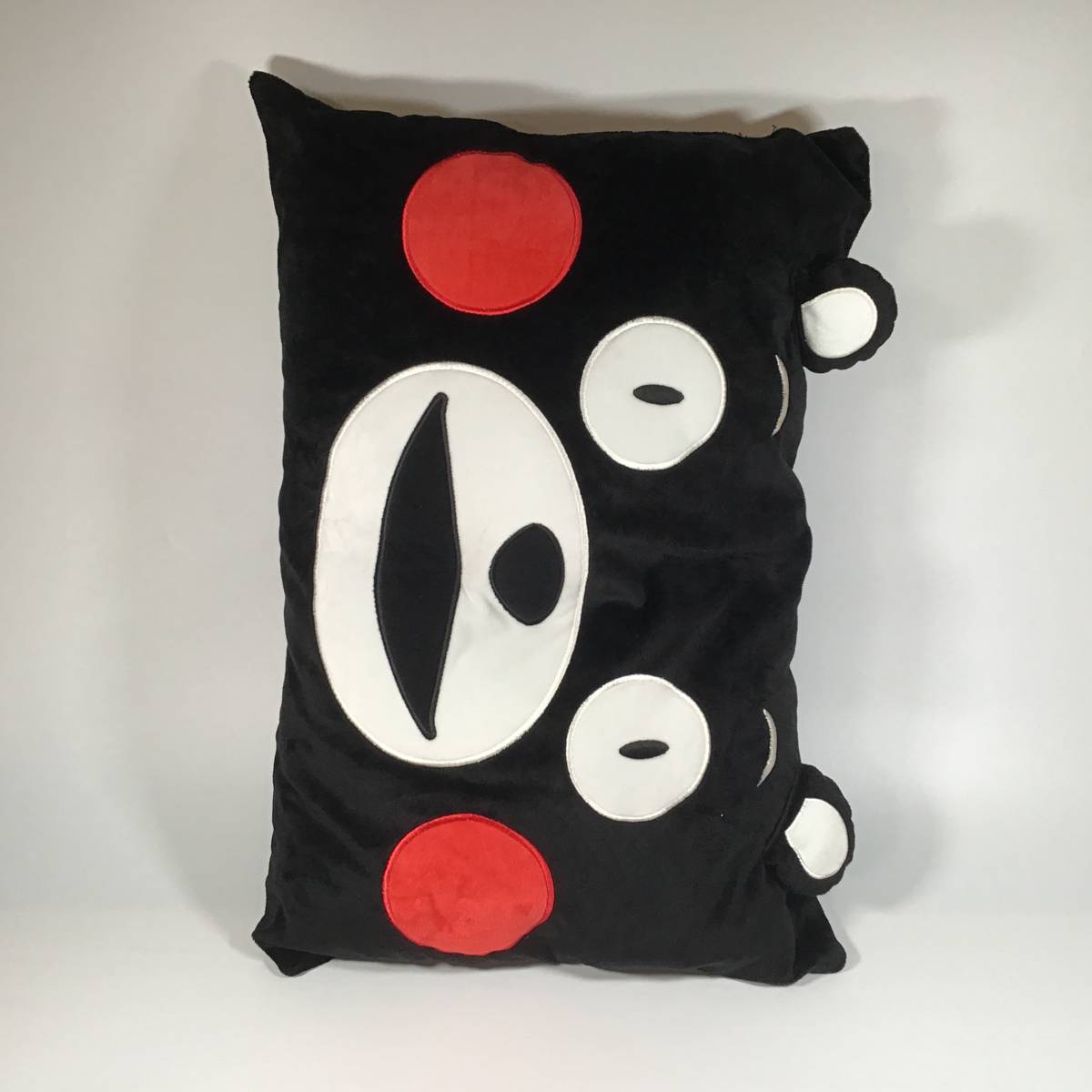 Z-061*[ Kumamoto prefecture PR mascot character *..mon*]..mon. pillow ..mon. cushion interior small articles commodity tag less 