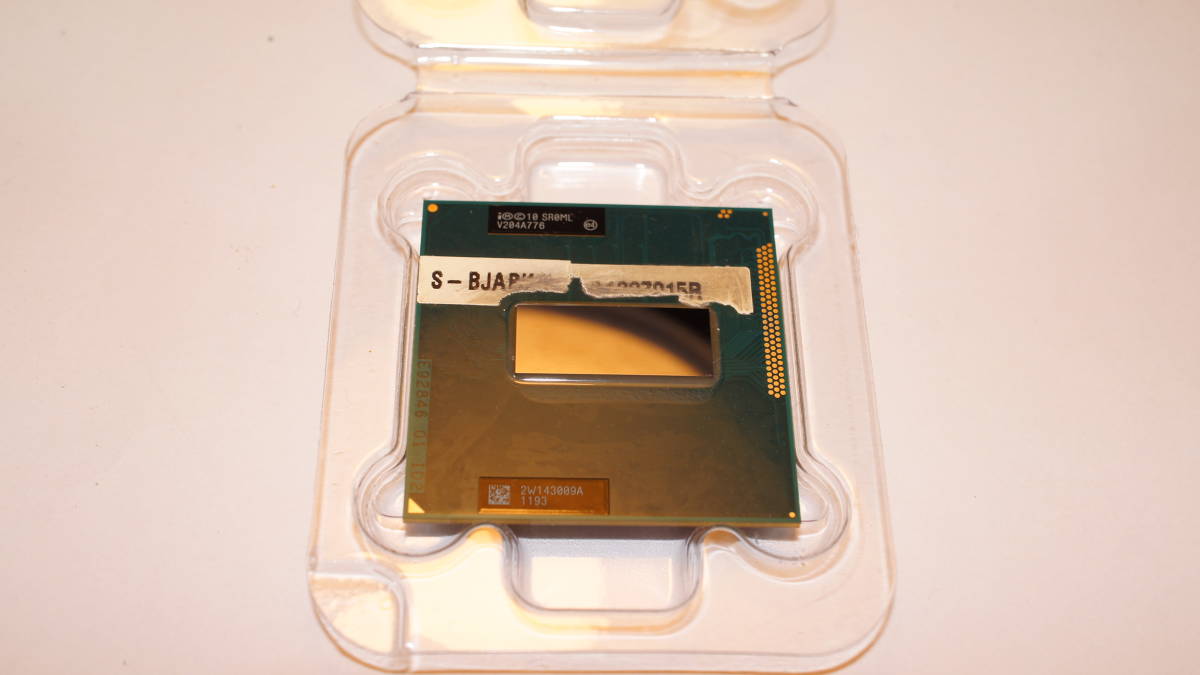 Intel インテル Core i7-3720QM プロセッサ－【Up to 3.6GHz・4C8T・IvyBridge-Mobile】