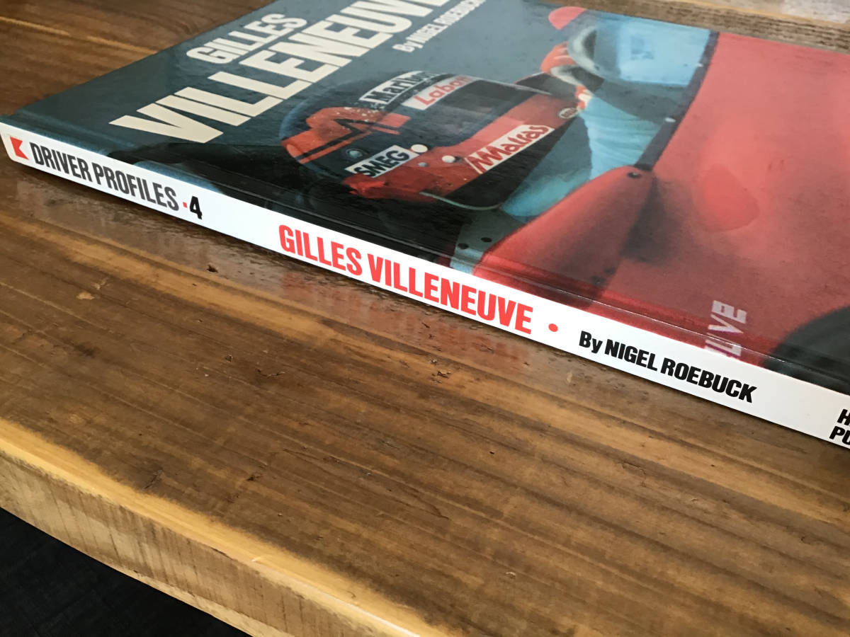 S/ Driver Pro файл / Jill vi run-vu/Gilles Villeneuve/ жесткий чехол книга@/ иностранная книга / Jill Bill n-b
