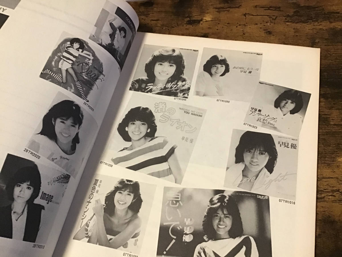 S/楽譜/早見優/COLORFUL BOX&ベスト/ピアノ/1983年 S/楽譜/早見優/COLORFUL BOX&ベスト/ピアノ/1983年