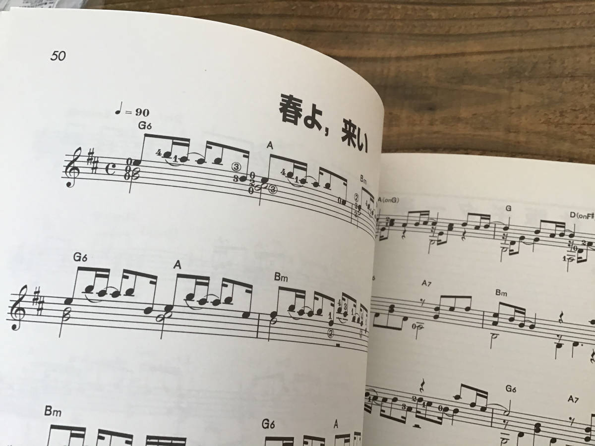 S/絶版/未使用新古品/楽譜/松任谷由実/ギターソロによる松任谷由実