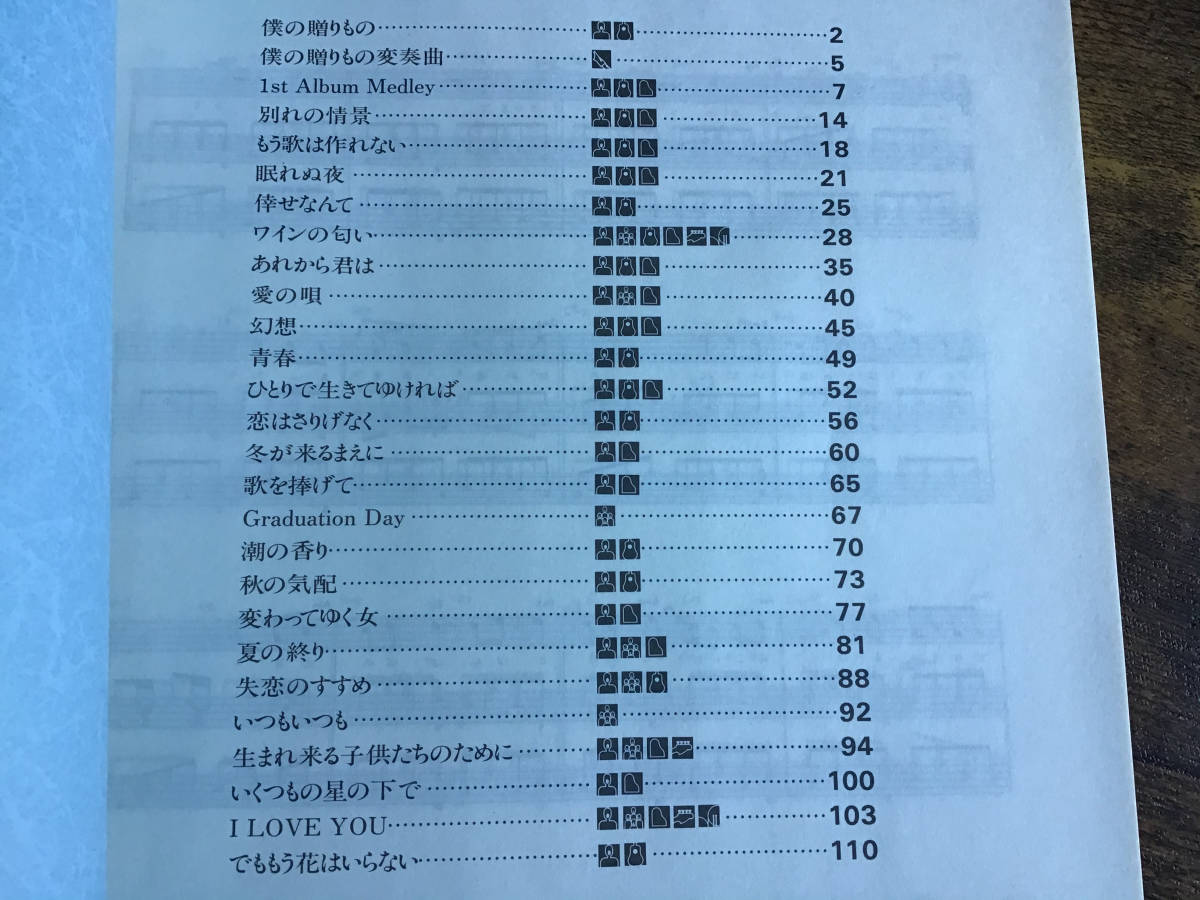 S/楽譜/ファンクラブ限定/オフコース/MUSIC BOOK/OFF COURSE S/楽譜/ファンクラブ限定/オフコース/MUSIC BOOK/OFF COURSE