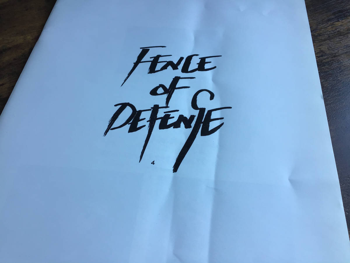 ★FC限定/4冊セット/写真集/フェンスオブディフェンス/FENCE OF DEFENSE