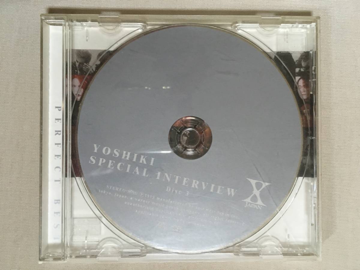 [ бесплатная доставка!!* диск 3 только ]*X Japan*PERFECT BEST~YOSHIKI SPECIAL INTERVIEW~Disc 3*