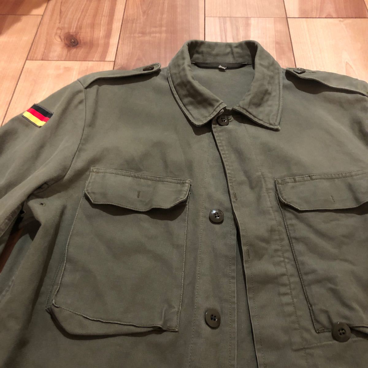 卸売 80'sビンテージ古着 ドイツ軍実物 ミリタリーモールスキンフィールドジャケット