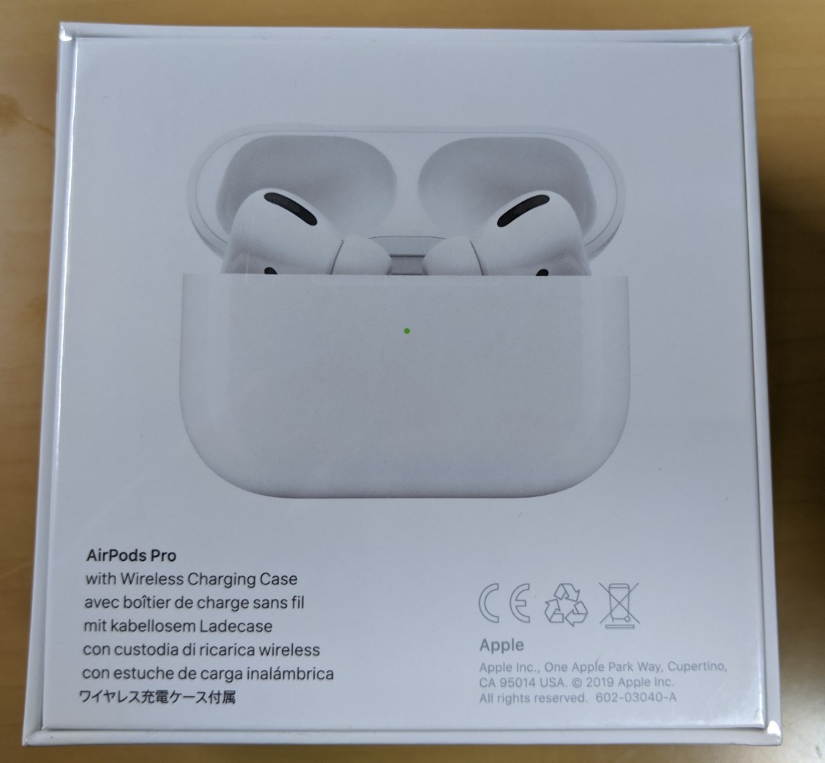 【新品未開封 保証未開始】Apple AirPods Pro エアーポッズプロ MWP22J/A 国内正規品 少し箱へこみ