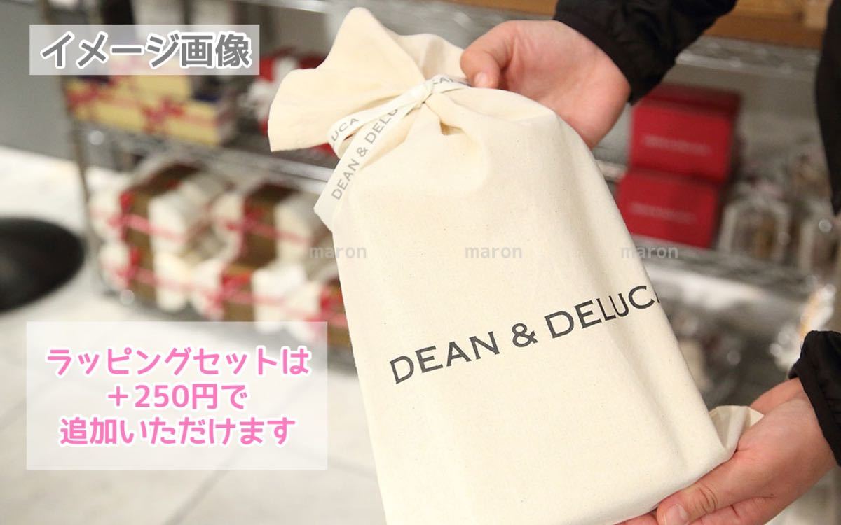 Ｌサイズグレー DEAN&DELUCA トートバッグエコバッグショッピングバッグ