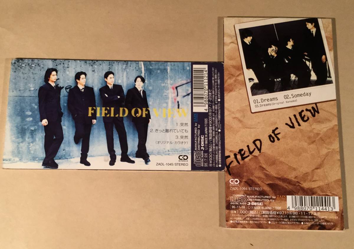 CD одиночный (8.)^FIELD OF VIEW|2 листов совместно комплект ^ хороший товар!