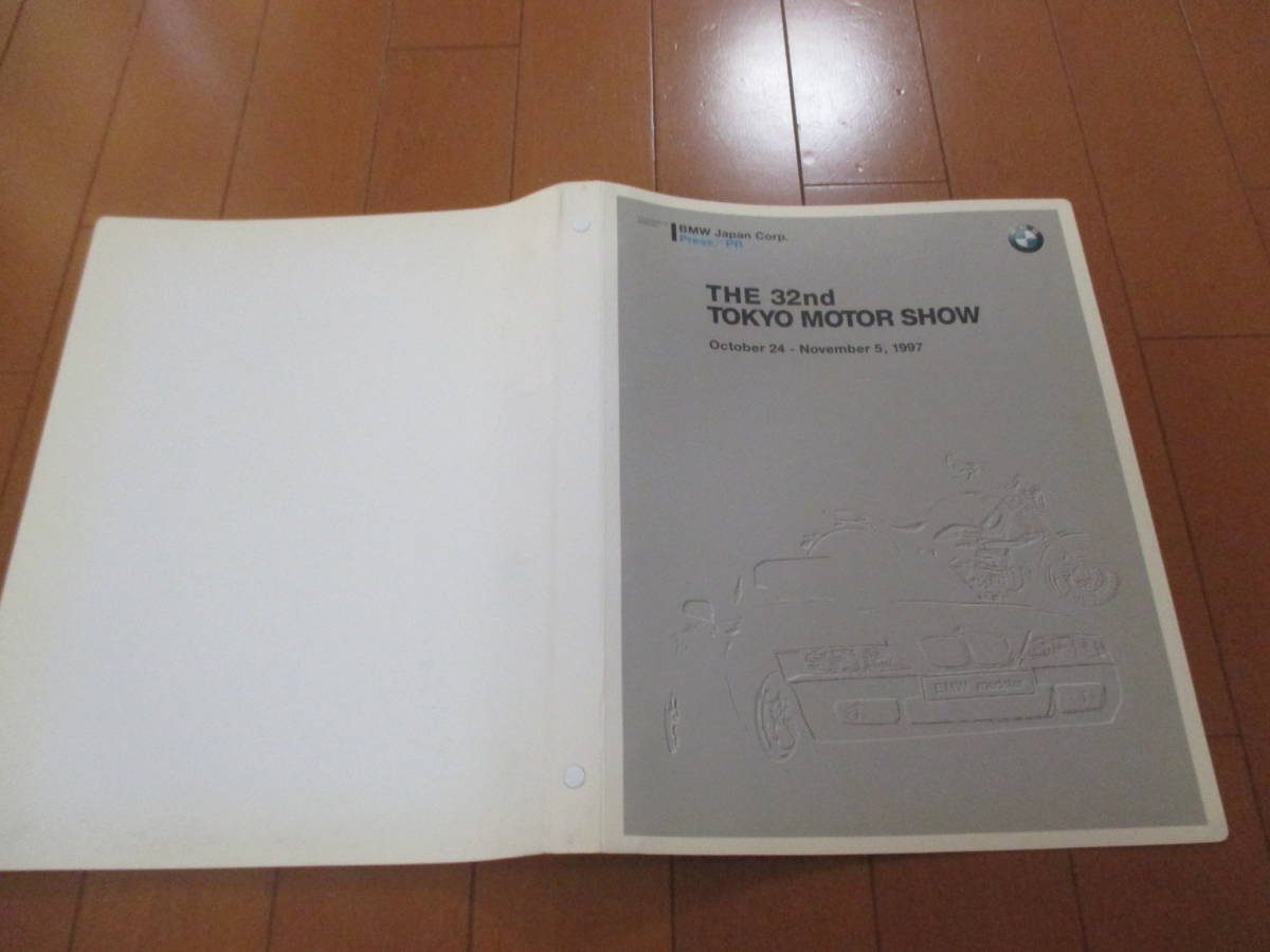 .30181 catalog #BMW # Tokyo Motor Show 32th #1997 issue *