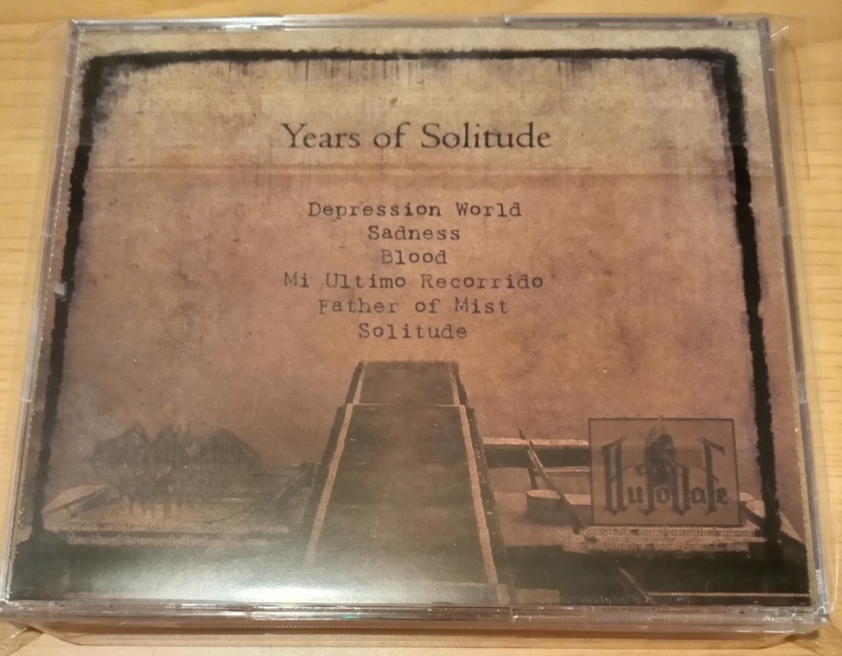 Black Hate - Years of Solitude / CD