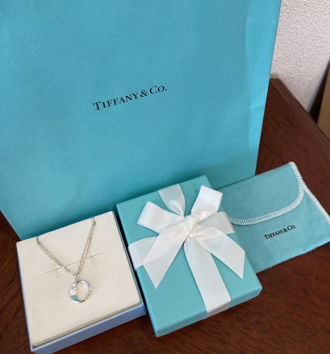 新品 正規品 ティファニー tiffany&co ネックレス ムーンフェイス 月 シルバー ケース巾着紙袋リボンラッピング ムーン