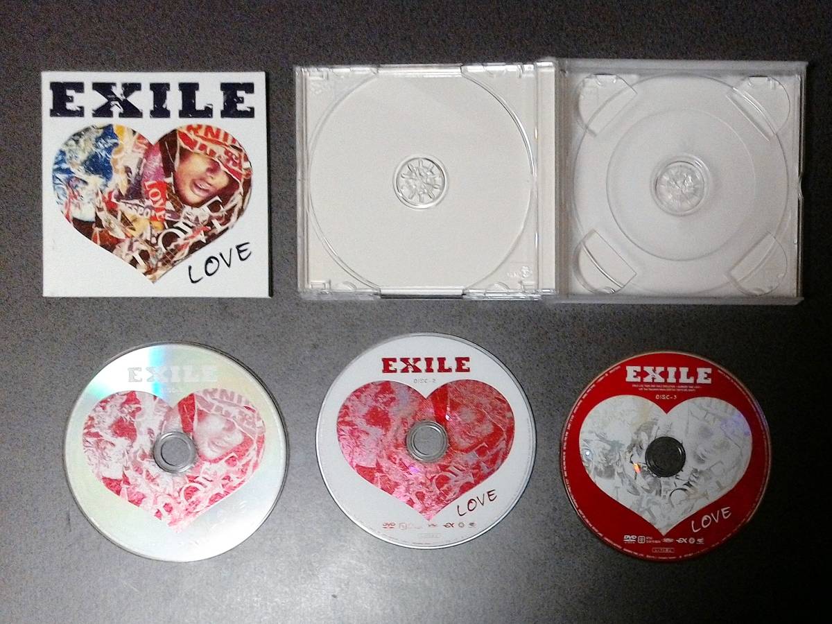 ★送185円★24H内発送★EXILE LOVE (2DVD付)★再生確認済★_画像3