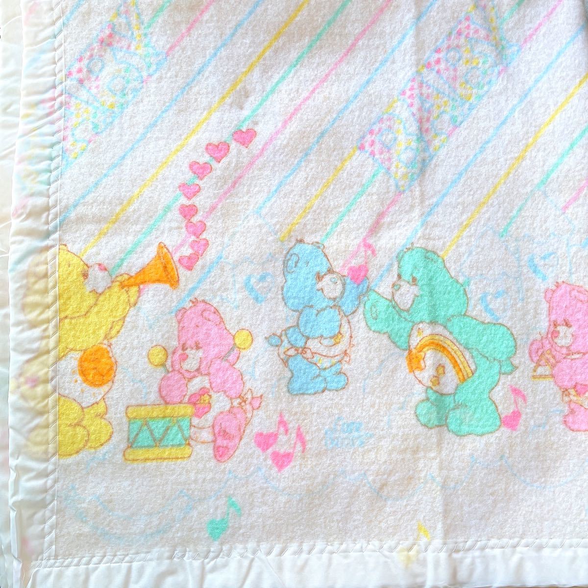 激レア　未使用品　Care Bears ケアベア ブランケット ファンシー_画像2