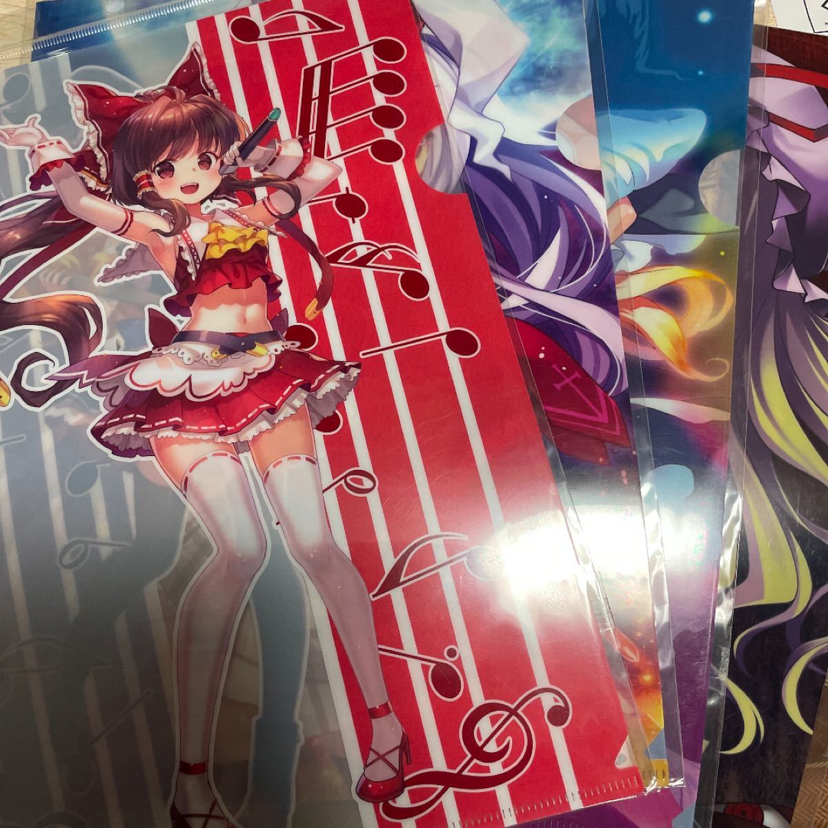 Paypayフリマ 東方project クリアファイルセット Paypayフリマ 東方project クリアファイルセット