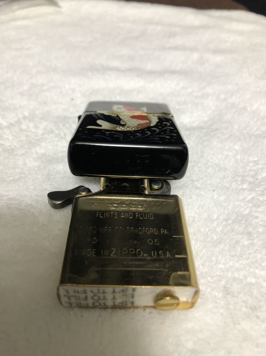 ZIPPO ジッポ ジッポー オイルライター 錦鯉 新品 未使用品 2004年製
