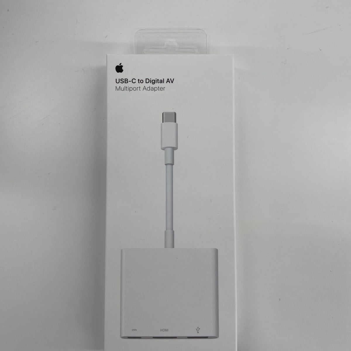アップル(Apple) MUF82ZA/A USB-C Digital AV Multiportアダプタ