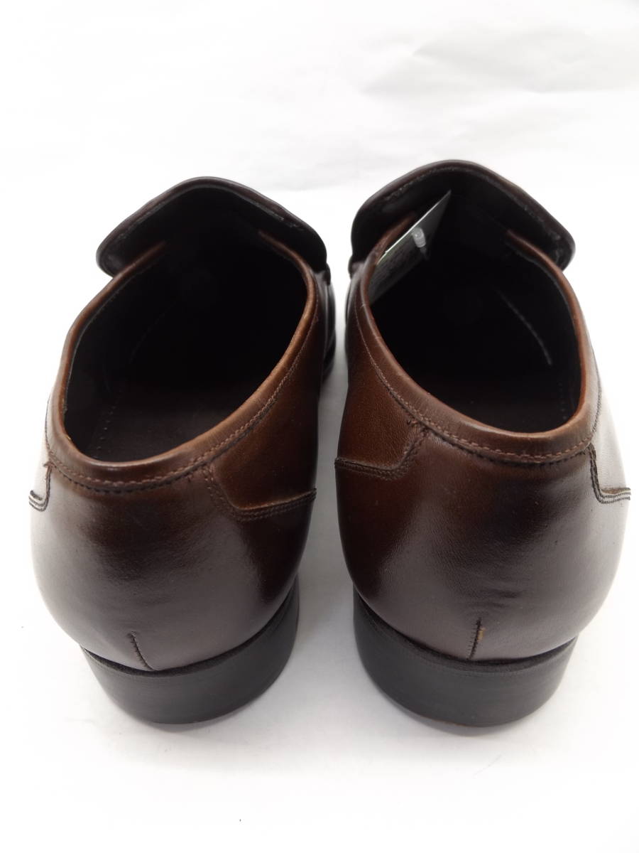 靴23.5cm ブラウン m3522rbr-235 madras マドラス 現品処分33,000円 日本製 幅広4E 革底 _画像4