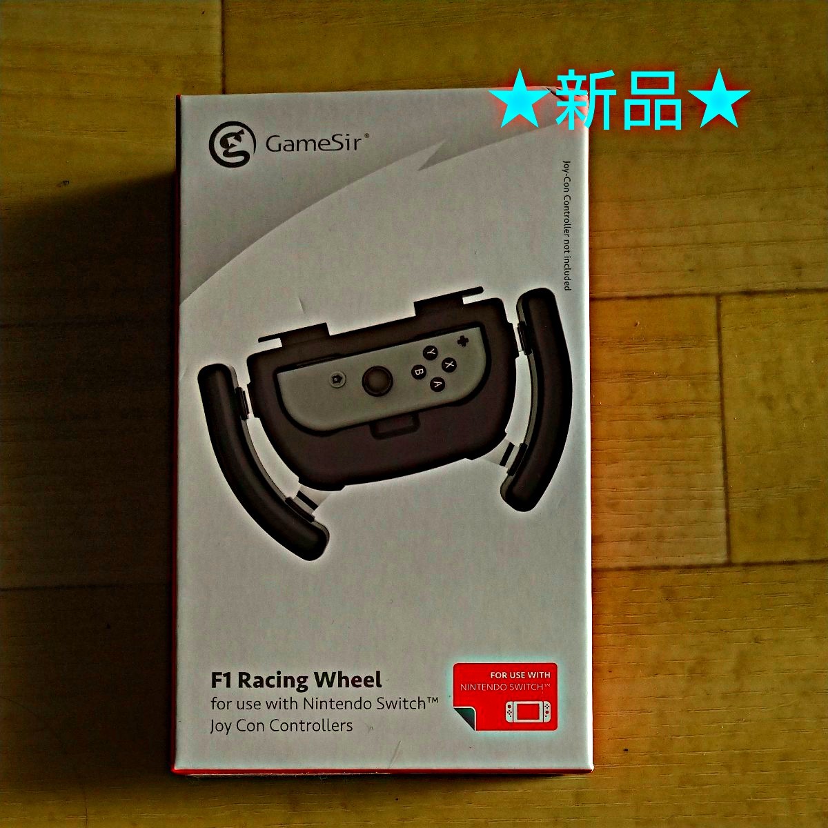 【Nintendo Switch対応】Joy-Con用 ハンドル コントローラ グリップ(ブラック）