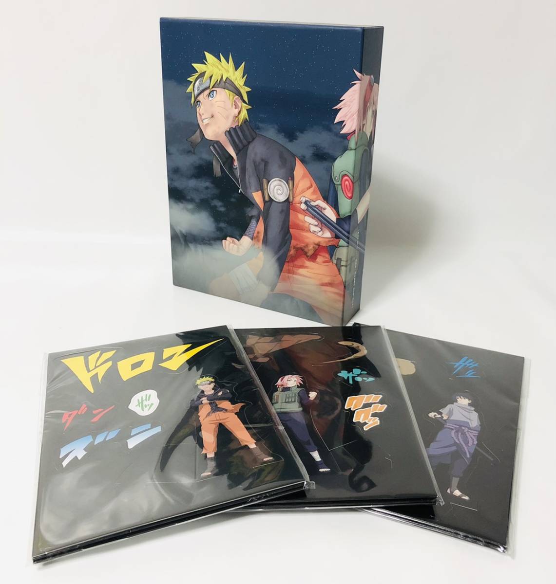 美品★ NARUTO ナルト 疾風伝 第七班再び 全3巻セット 収納BOX付