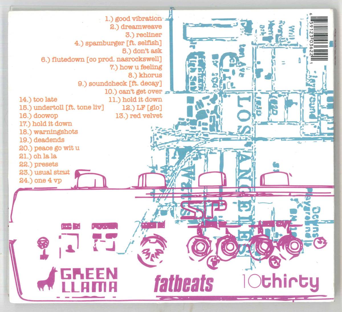 DIBIA$E (MR DIBIASE) / SCHEMATIKS ♪ LOW END THEORY・FLYING LOTUS_画像2