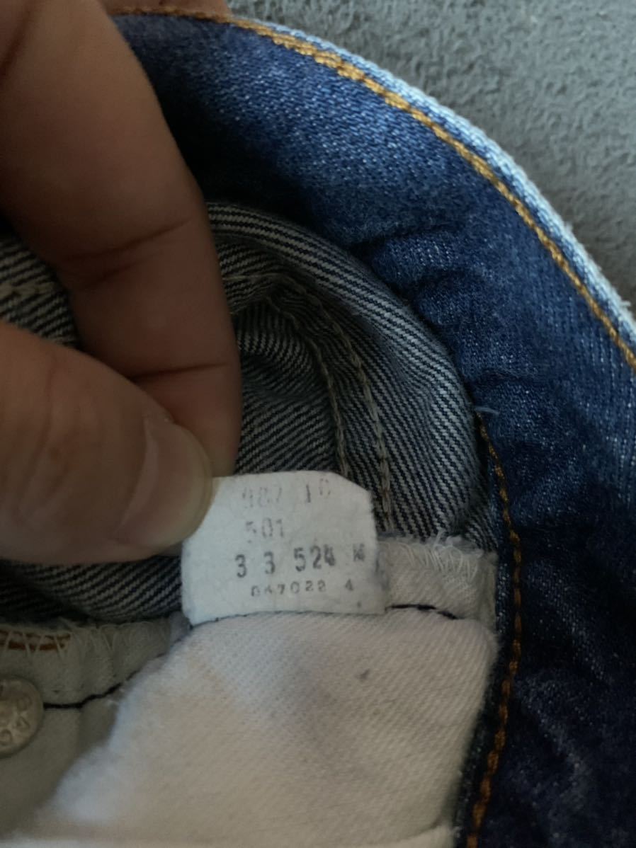 83年製 80s W27 Levi's 501 赤耳 黒カン USA製 ビンテージ デニムパンツ リーバイス vintage レディース アメリカ製 505_画像8