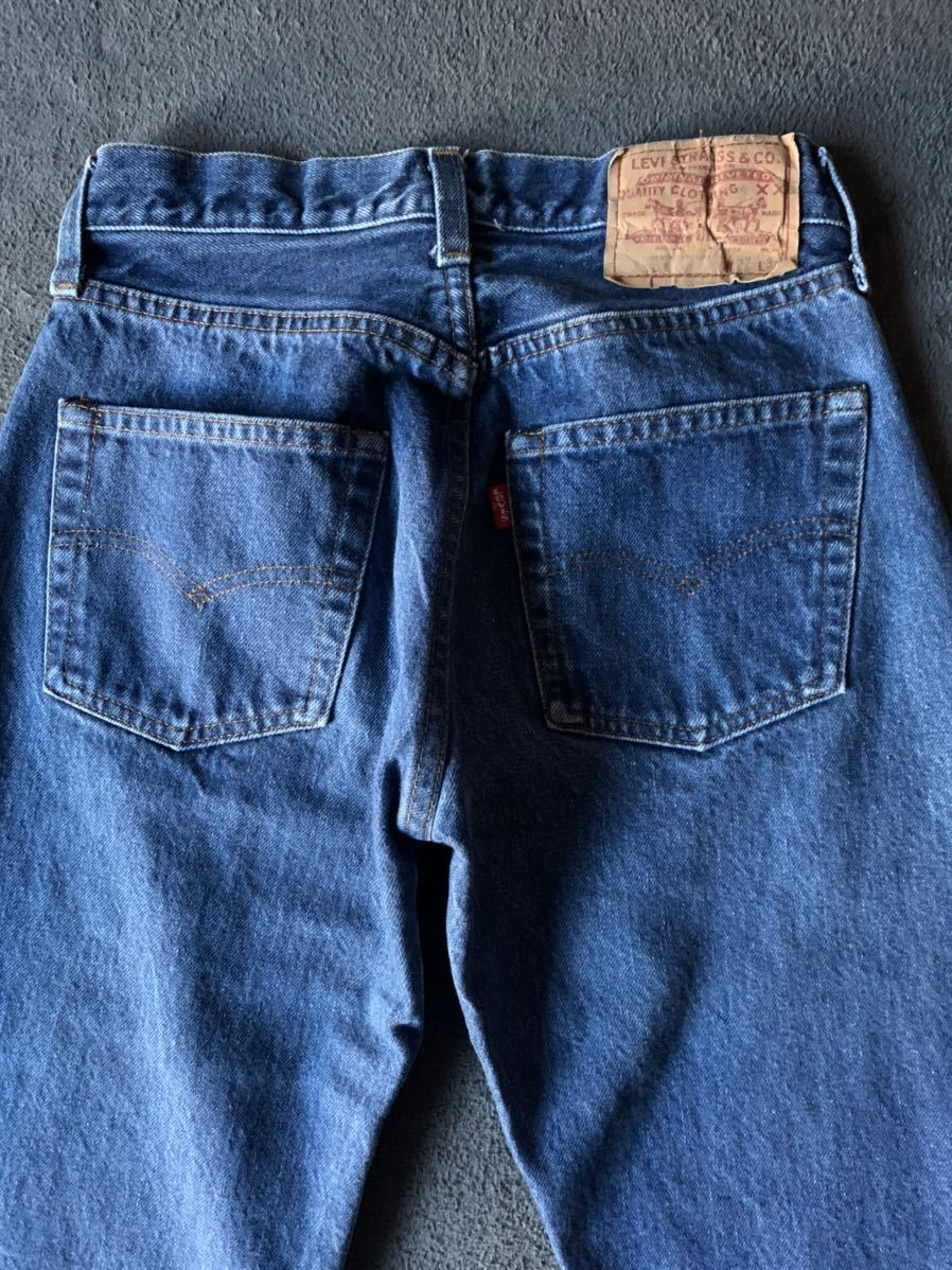 83年製 80s W27 Levi's 501 赤耳 黒カン USA製 ビンテージ デニムパンツ リーバイス vintage レディース アメリカ製 505_画像6