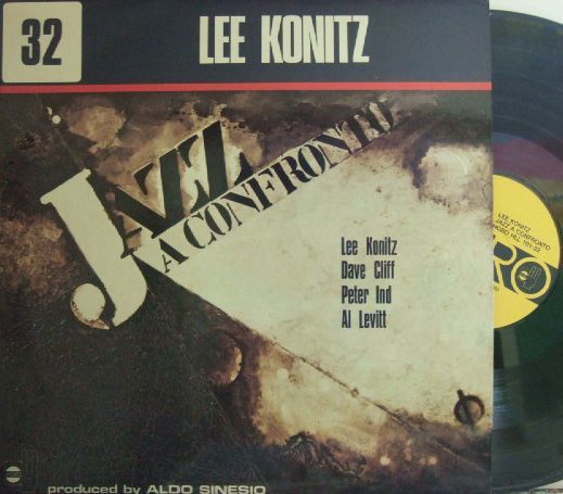 ３枚で送料無料【伊Horo】Lee Konitz/Jazz A Confronto (Peter Ind, Al Levitt, etc)_画像1