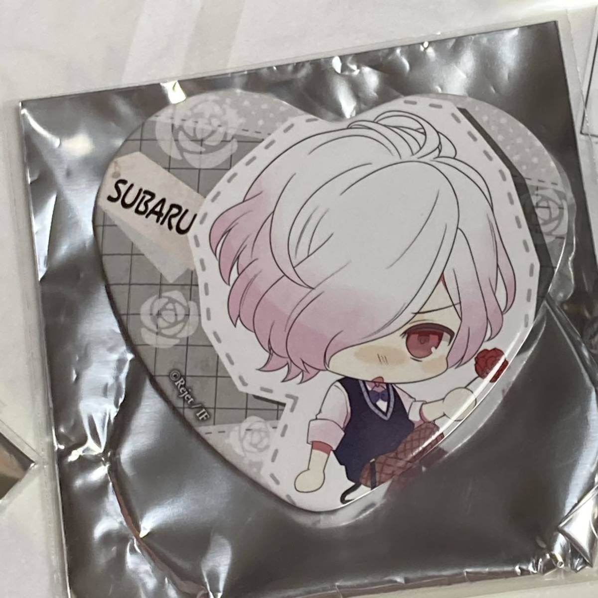 DIABOLIK LOVERS ディアラヴァ ディアラバ　ちびっこヴァンパイア　入園式　ビッグハート缶バッジ　缶バッジ　スバル　逆巻_画像1