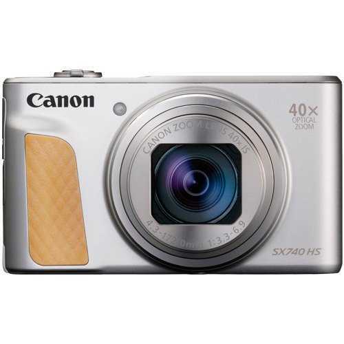 キヤノン Canon PowerShot SX740 HS パワーショット シルバー コンパクトデジタルカメラ コンデジ カメラ 中古_画像2