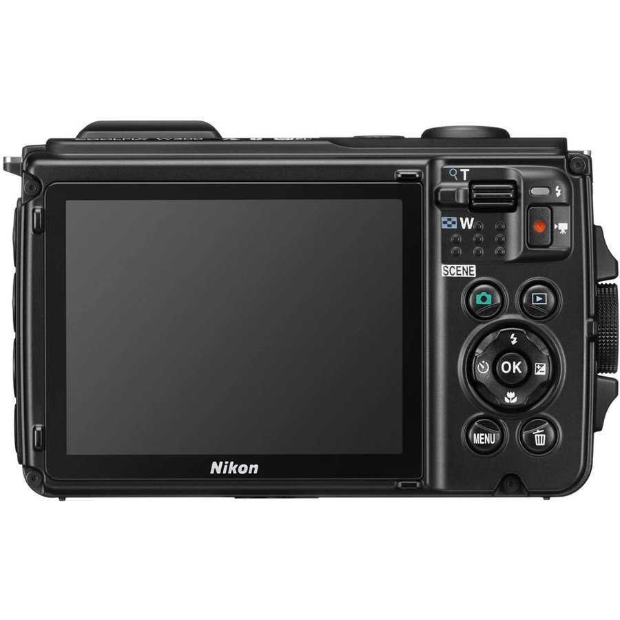 ニコン Nikon COOLPIX W300 クールピクス ブラック コンパクトデジタルカメラ コンデジ カメラ  - 3