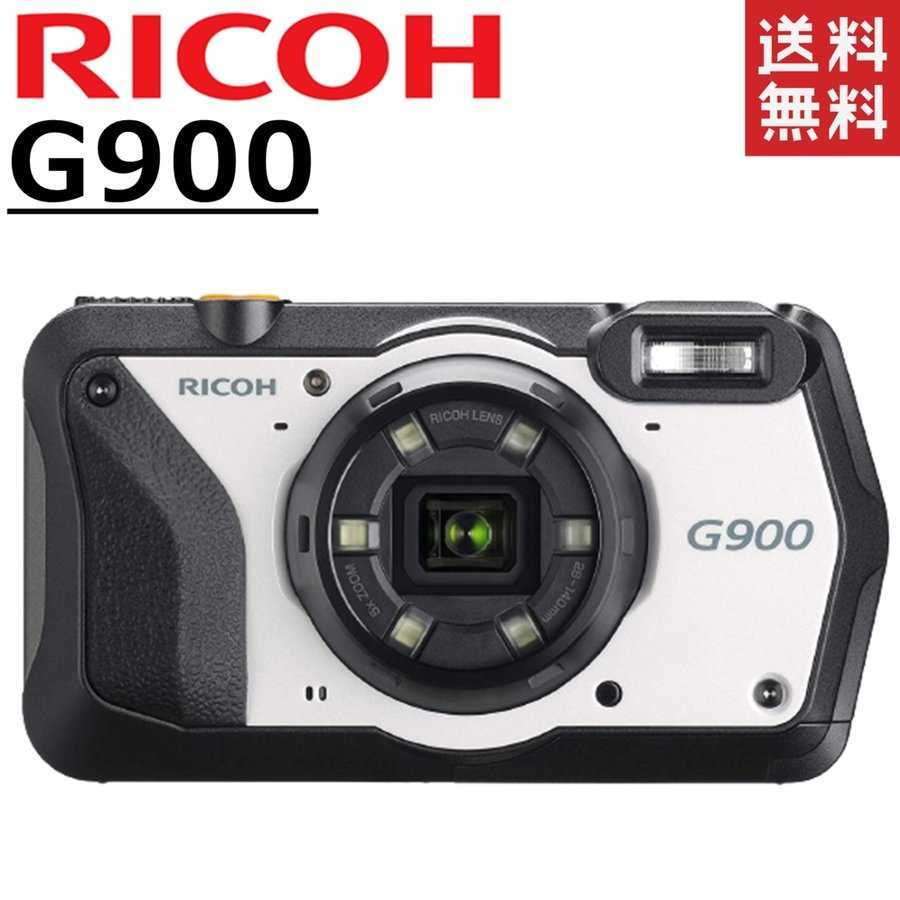  Ricoh RICOH G900 white business use digital camera waterproof * dustproof * Impact-proof construction site construction site compact digital camera navy blue digital camera la used 