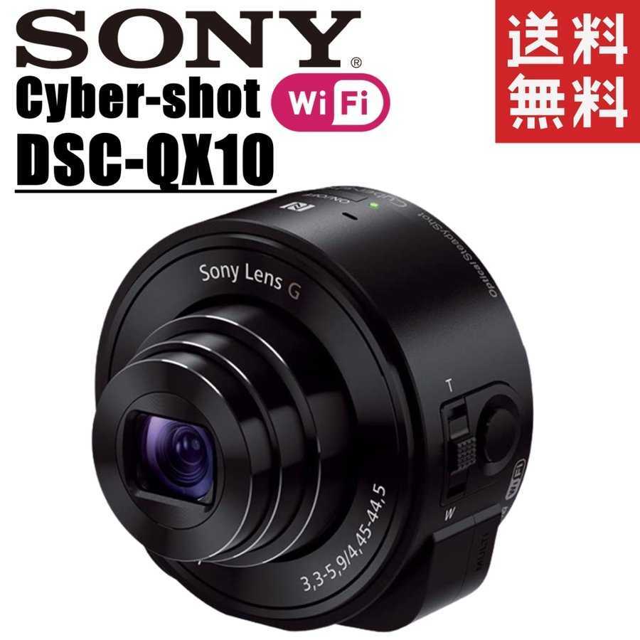  Sony SONY Cyber-shot DSC-QX10 Cyber Shot black compact digital camera navy blue digital camera la used 