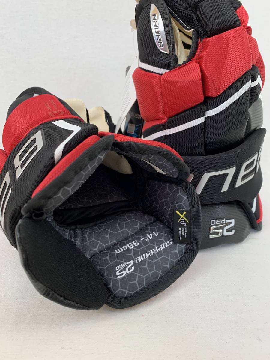 アイスホッケー グローブ BAUER SUPREME シュープリーム 2S PRO アイスホッケー グローブ BAUER SUPREME シュープリーム 2S PRO