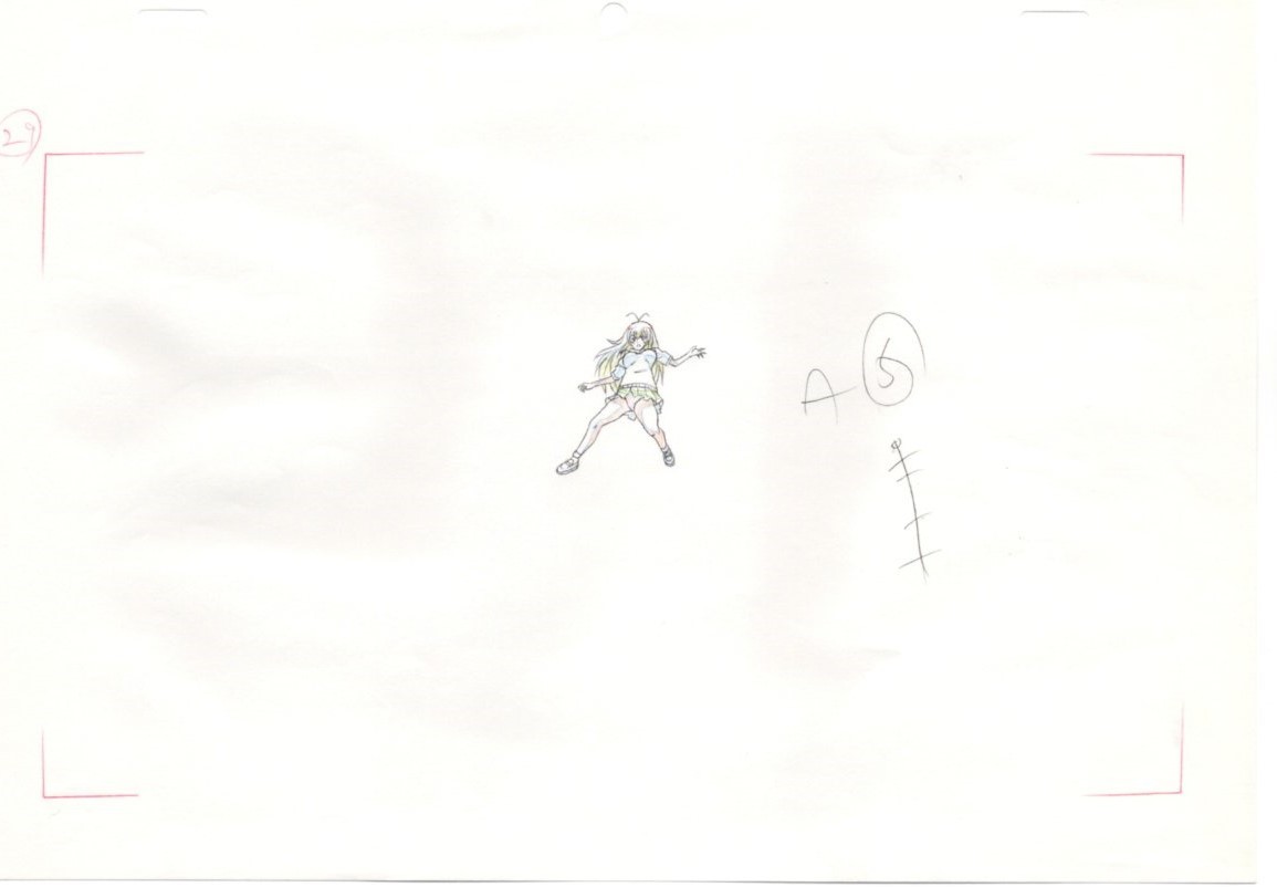 一騎当千 原画セット ② ♯ セル画 レイアウト イラスト 設定 一騎当千 原画セット ② ♯ セル画 レイアウト イラスト 設定