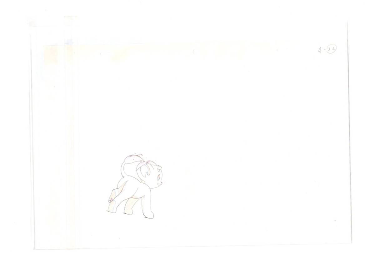 ジャングル大帝 セル画 4枚セット ⑫ ♯ 原画 動画 レイアウト ジャングル大帝 セル画 4枚セット ⑫ ♯ 原画 動画 レイアウト